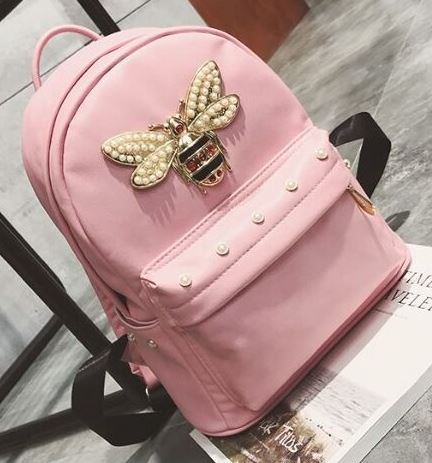 Rucsac dama roz Butterfly